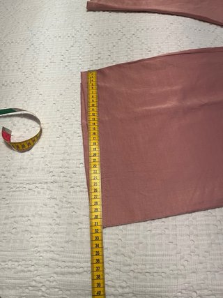 Pantalón Palazzo Stradivarius Rosa Talla XS