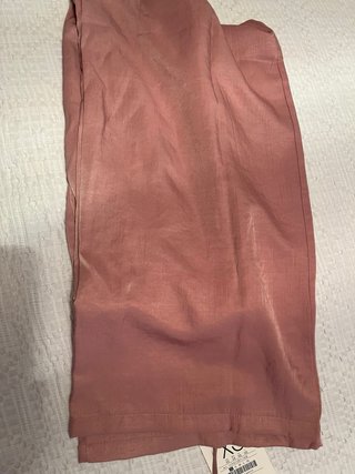 Pantalón Palazzo Stradivarius Rosa Talla XS
