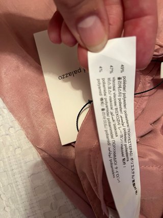 Pantalón Palazzo Stradivarius Rosa Talla XS