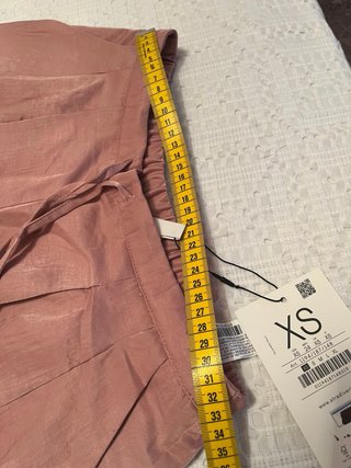 Pantalón Palazzo Stradivarius Rosa Talla XS