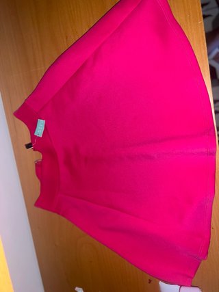 Falda rosa
