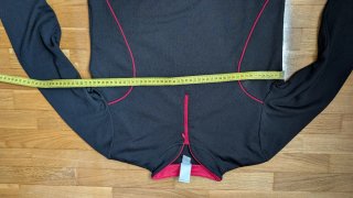Chaqueta deportiva Btwin Negra y Roja Talla M