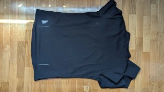 Chaqueta deportiva Btwin Negra y Roja Talla M