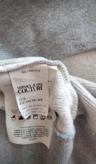Sudadera Versace Jeans Couture Gris