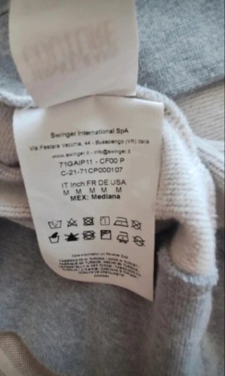Sudadera Versace Jeans Couture Gris