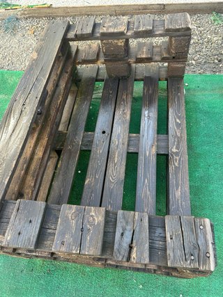 Conjunto Muebles Palets Jardín