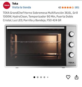 Horno Eléctrico Teka