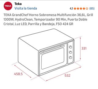 Horno Eléctrico Teka