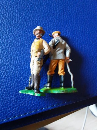 2 Figuras Caza Inglaterra