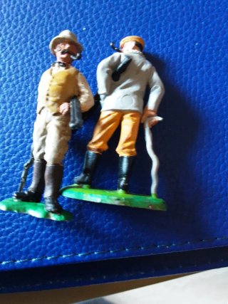 2 Figuras Caza Inglaterra