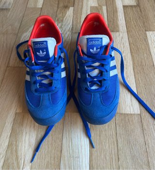 Zapatillas Adidas niño/niña azul y rojo