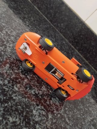 Coche Scalextric Sigma Naranja