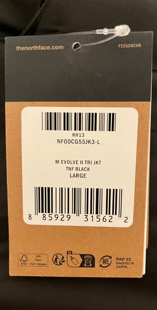Chaqueta The North Face Evolve II Triclimate