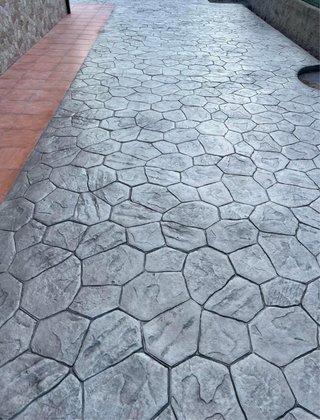 Hormigón impreso para exteriores