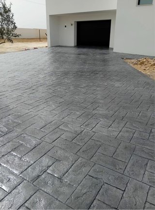 Hormigón impreso para exteriores