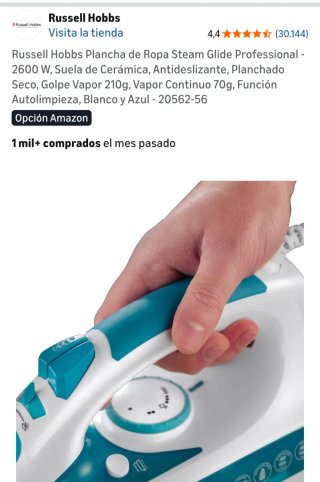 Plancha Russell Hobbs 2600W NUEVA