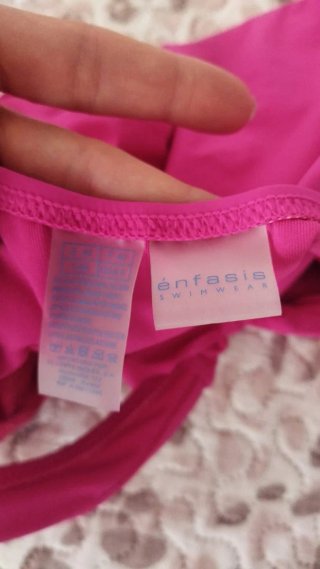 Bañador Énfasis Rosa Fucsia