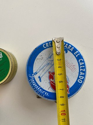 Lote 3 latas antiguas colección