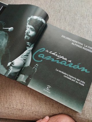 Libro y disco Camaron de la Isla.