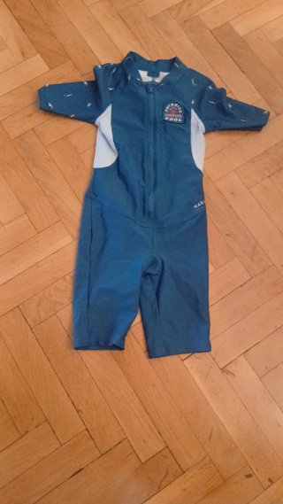 Traje de baño infantil azul