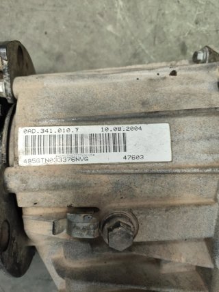Caja de transferencia 4x4 VW Tuareg 2.5 TDI.