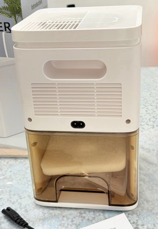 Deumidificatore Portatile con Serbatoio Acqua 2,2L