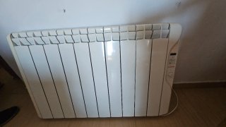 Radiador eléctrico blanco