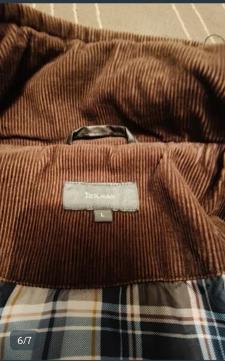 Txamarra acolchada marrón Talla L