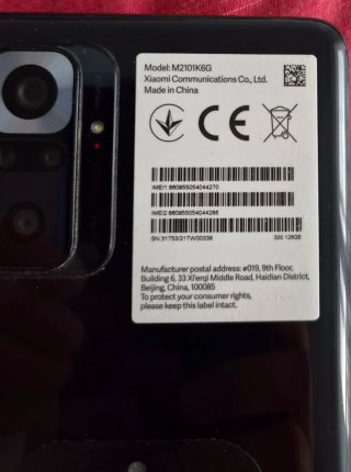 Xiaomi Redmi Note 10 Pro
