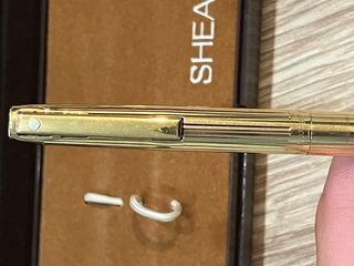 Bolígrafo Sheaffer Chapado Oro Vintage