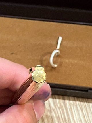 Bolígrafo Sheaffer Chapado Oro Vintage