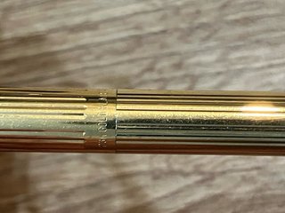 Bolígrafo Sheaffer Chapado Oro Vintage