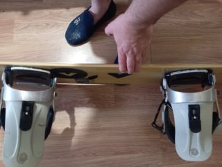 Tabla Snowboard Burton con Fijaciones