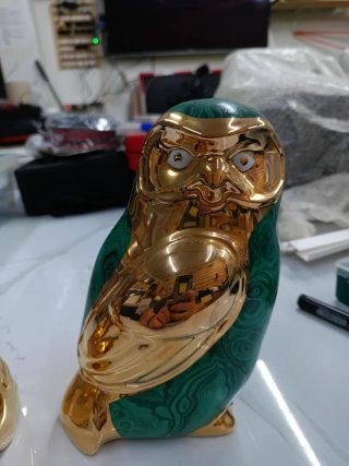 Lote 4 Búhos Porcelana Estil Artur