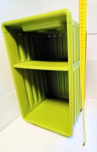 Carrito auxiliar verde Ikea