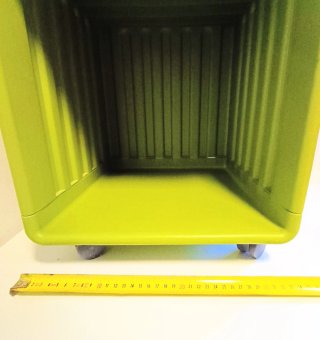 Carrito auxiliar verde Ikea