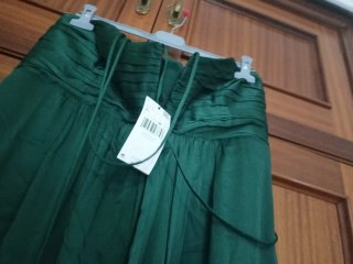Vestido fiesta verde