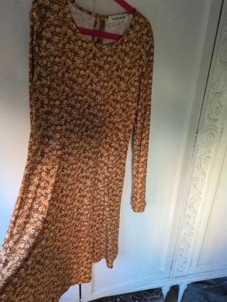 Vestido Natura estampado floral talla XS