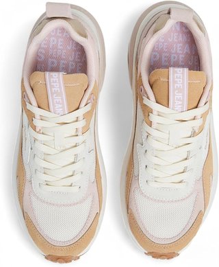 Zapatillas Pepe Jeans Talla 40 Beige/Rosa