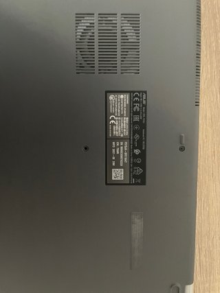 Portátil ASUS Plata y Negro