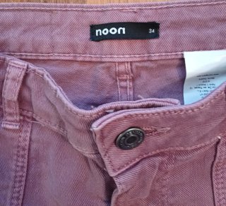Pantalones cargo Noon rosa