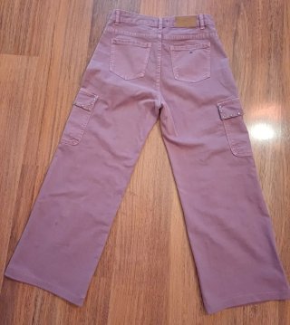 Pantalones cargo Noon rosa
