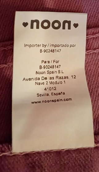 Pantalones cargo Noon rosa