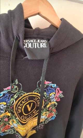 Sudadera Versace Jeans Couture Negra