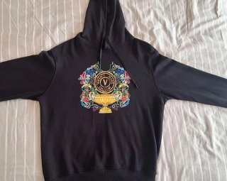 Sudadera Versace Jeans Couture Negra