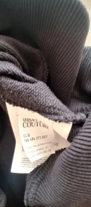 Sudadera Versace Jeans Couture Negra