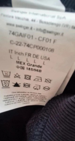 Sudadera Versace Jeans Couture Negra