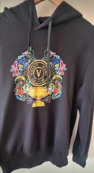 Sudadera Versace Jeans Couture Negra