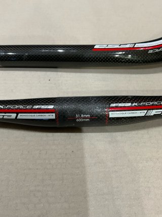 Tija, Manillar y Portabidón FSA Carbono