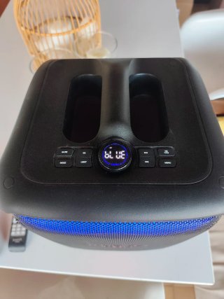 Altavoz Karaoke con Luces LED